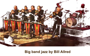 Big band jazz by Bill Allred